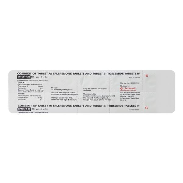 EPTUS T 20 Kit 1's - Hypertension-Diu