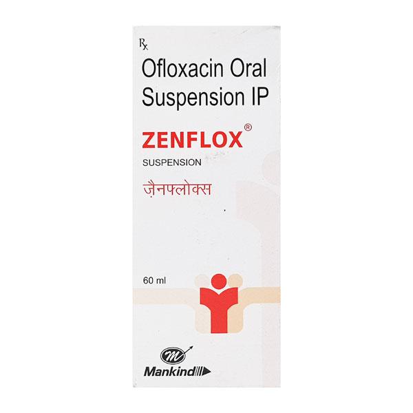 Zenflox Suspension 60ml - Bacterial Infections-Qui