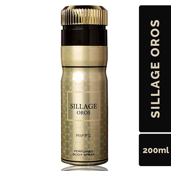 RiiFFS Sillage Oros Body Spray for Men 200 ml
