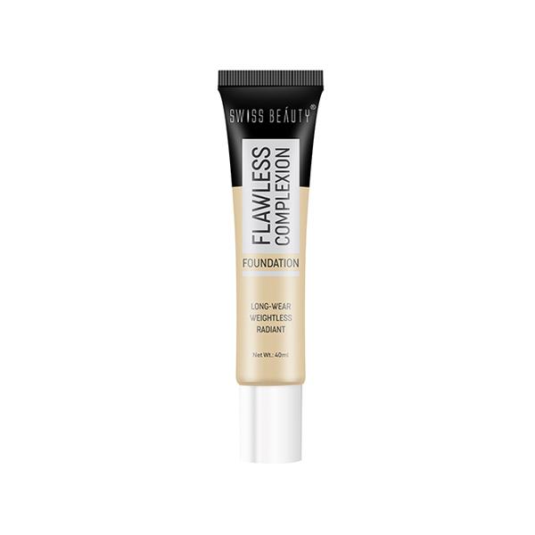 Swiss Beauty Flawless Complexion Foundation - (Warm Nude) 40 ml - Foundation