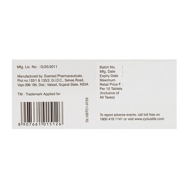 DAPAGLYN L 10/5 Tablet 10's - Diabetes-Ant