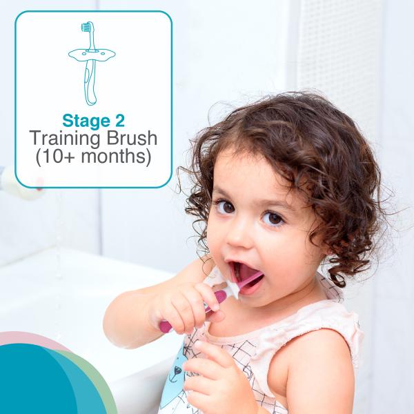 Vega Baby & Mom Dental Kit - Pink 1's - Baby Grooming