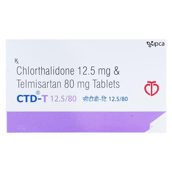 CTD T 12.5/80mg Tablet 10'S - Hypertension-Ang