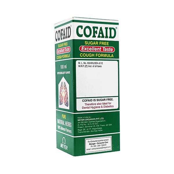 Cofaid Sugar Free Cough Formula 100ml - Asthma/COPD-Ast