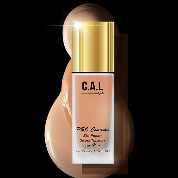 CAL Losangeles Pro Coverage Skin Perfector Stay On Foundation Buffed Beige 45 ml - Foundation