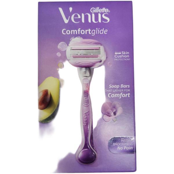 Netmeds | Gillette Venus Comfortglide Soap Bars With Avocado & Freesia Razor 1's