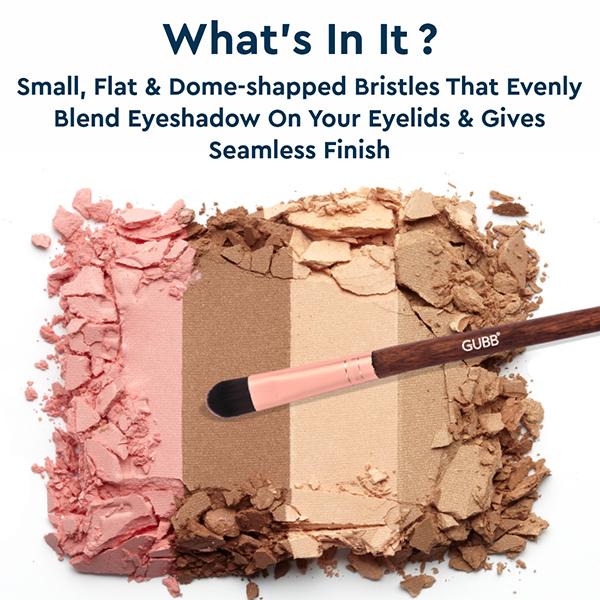 Gubb Buffer, Foundation, Powder, Eyeliner & Shadow Brush 1's - Face Brush