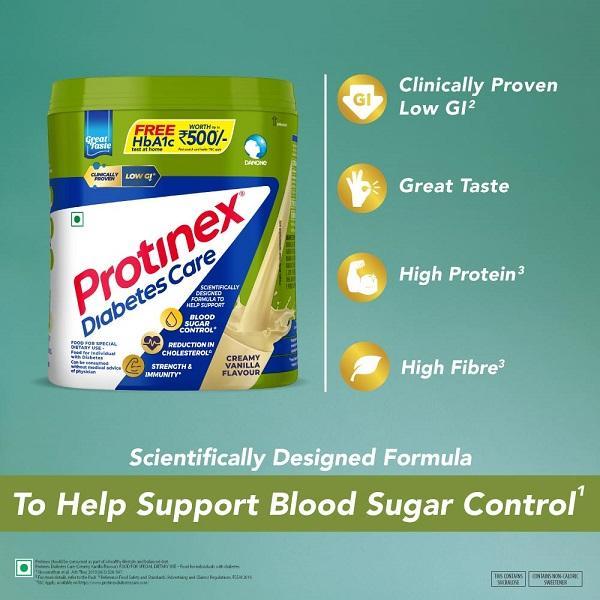 Protinex Diabetes Care Powder - Creamy Vanilla Flavour 400 g - Diabetes (Fitness)
