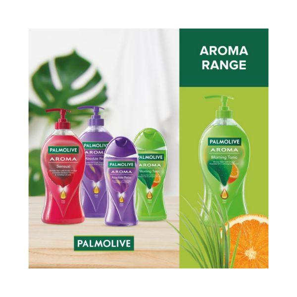 Palmolive Aroma Morning Tonic Body Wash Showergel Single Pump Bottle 750 ml (N) - Shower Gels & Body Wash