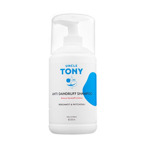 Uncle Tony Anti Dandruff Shampoo - Bergamot & Patchouli 500 ml - Shampoos