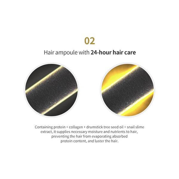 Lador Snail Sleeping Hair Ampoule (Leave-In Treatment) 20 ml - Dry Shampoos & Conditioners