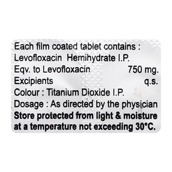 VELOXIN 750 Tablet 10's - Bacterial Infections-Qui