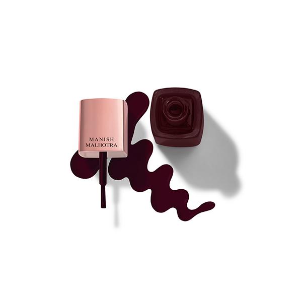 Manish Malhotra Beauty By MyGlamm Gel Finish Nail Lacquer-Sangria Surprise 1 gm - Nail Polish