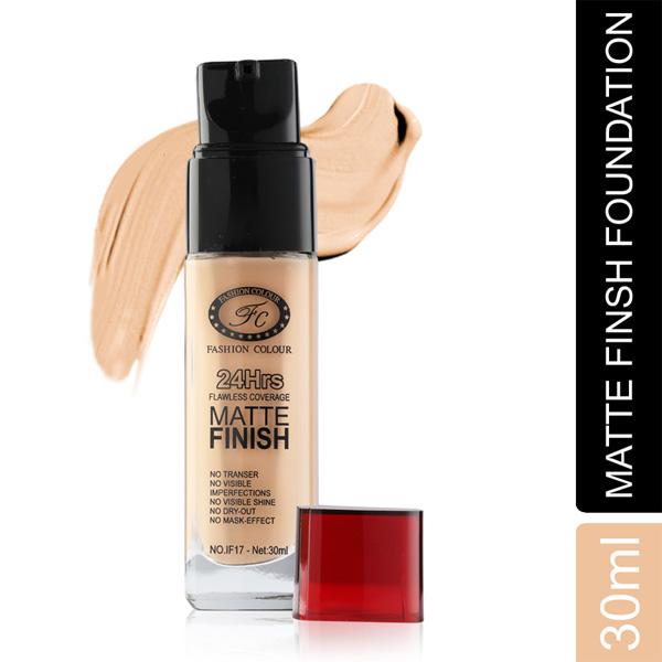 Fashion Colour 24hrs Matte Finish Foundation, Shade 01 30 ml - Foundation