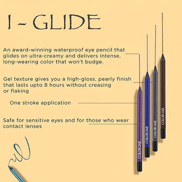 Netmeds | Colorbar I-Glide Eye Pencil Sterling Silver 019 1.1 gm