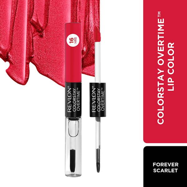 Netmeds | Revlon Colorstay Overtime Lipcolor - 040 Forever Scarlet 4ml