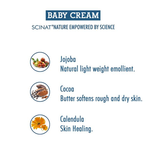 Inatur Natural Skin Care Baby Diaper Rash Cream 200 gm - Rash Creams