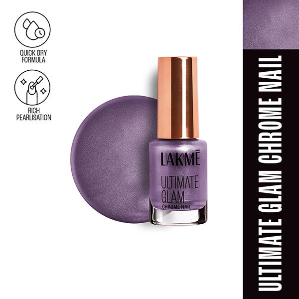 Netmeds | Lakme Ultimate Glam Chrome Nail 6 ml