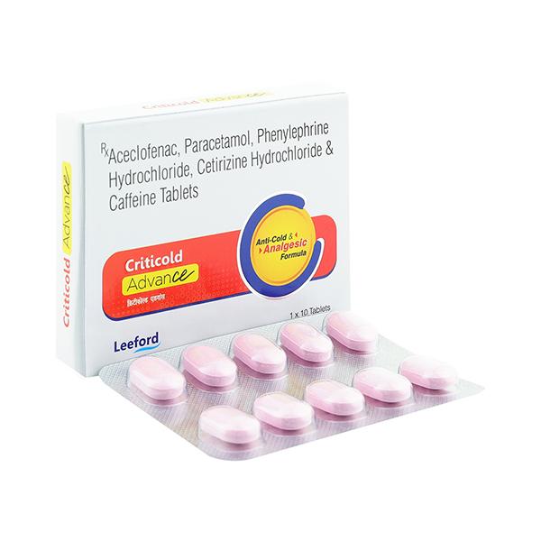 Netmeds | CRITICOLD ADVANCE Tablet 10's