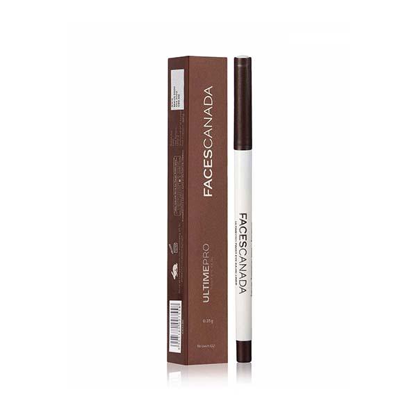 Faces Canada Ultimepro Twist Eye Kajal Liner Brown 02 0.35 Gm - Eyeliners