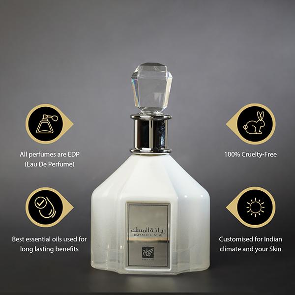 RIHANAH Rayaanat Al Musk Eau De Parfum for Women 100 ml - Women Perfumes (Edt/Edp)