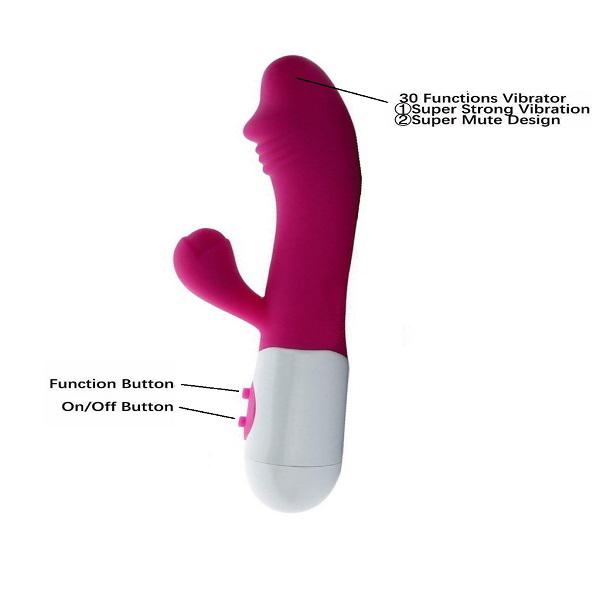 Gizmoswala Flexible G Spot Vibrator Massager - Pink - Massagers And Vibrators