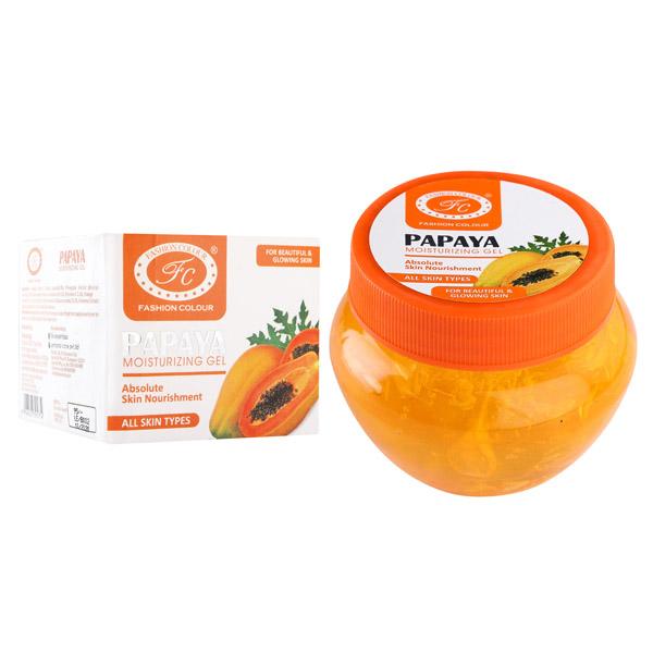 Fashion Colour Papaya Gel Skin Mantra All Types Absolute Skin Nourishment 100gm - Face Moisturizers