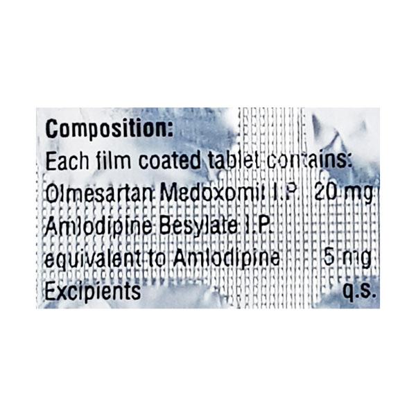 Olmax AM 20mg Tablet 15'S : Price, Uses, Side Effects | Netmeds