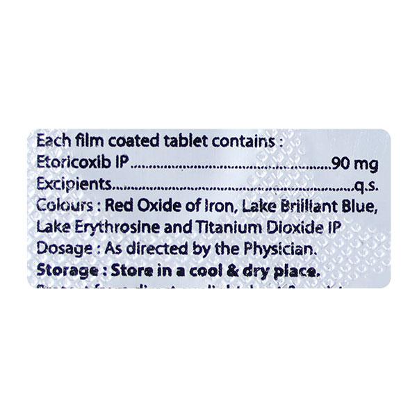 EROCOXIB 90 Tablet 10's - Pain relief-Nsa