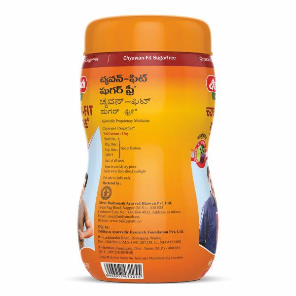 Baidyanath Sugarfree Chyawan Fit 1 kg - Chyawanprash