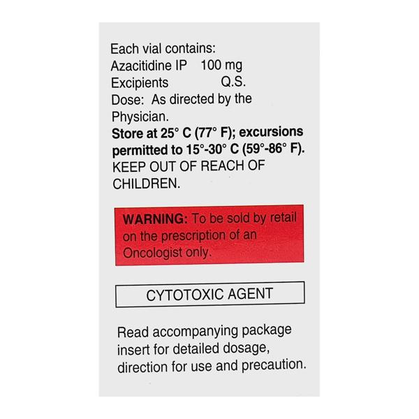 Azadine 100mg Injection 1 's - Cancer Oncology-Cyt