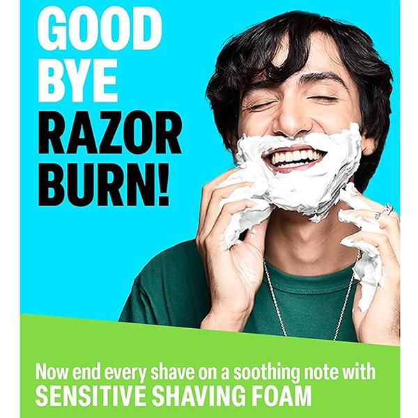 Bombay Shaving Company Shaving Foam with Aloe Vera & Oats - Sensitive 264gm - Shaving Foams