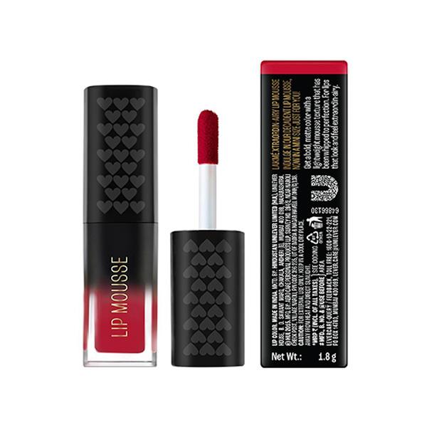 Lakme Xtraordin-airy Lip Mousse Mini - Crimson Sky 1.8 g - Liquid Lipsticks