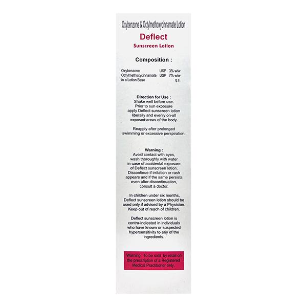 Deflect Spf15 Lotion 100ml - Sunscreen Preparations-Emo