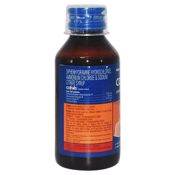 COFSILS COUGH Syrup 100ml - Cough And Cold-Cou