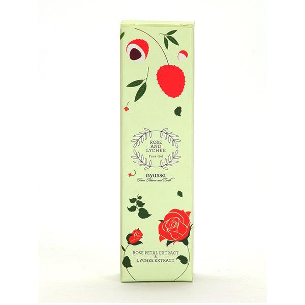 Nyassa Rose and Lychee Face Gel 50 ml