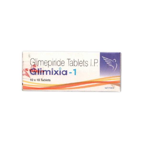 Glimixia 1mg Tablet 10'S - Diabetes-Ant