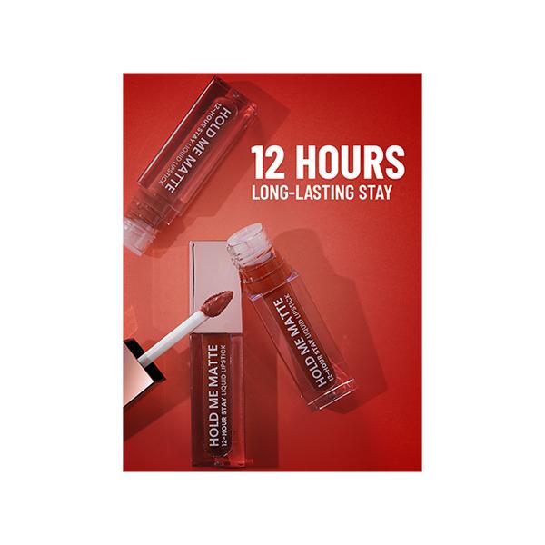 Swiss Beauty Hold Me Matte Liquid Lipstick (Red Chilly) 4.5 ml - Liquid Lipsticks