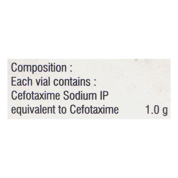 C Tax 1gm Injection 1's - Bacterial Infections-Cep