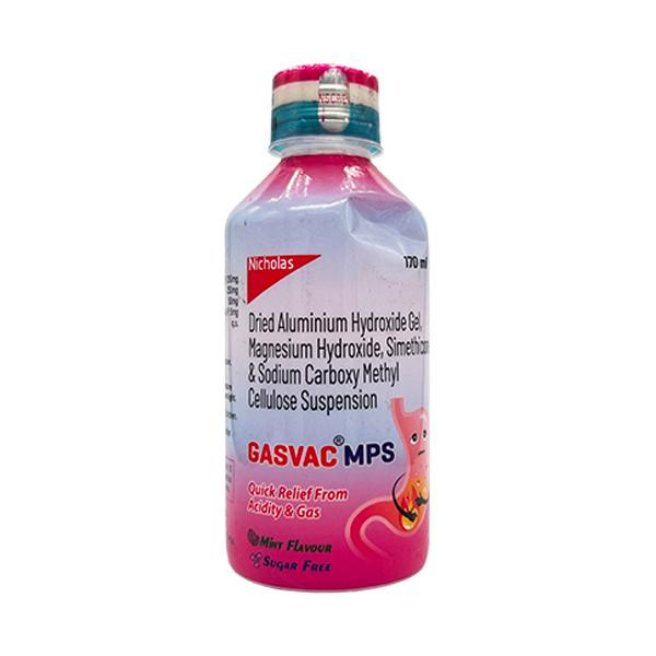 GASVAC MPS SUGAR FREE MINT FLAVOUR Suspension 170ml