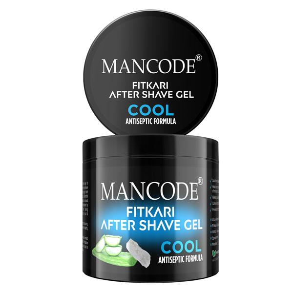 Mancode Fitkari After Shave Gel Cool Antiseptic Formula 100 gm - Shaving Gels
