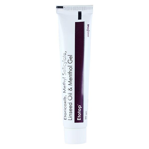 ETOTOP Gel 30gm - Pain relief-Nsa