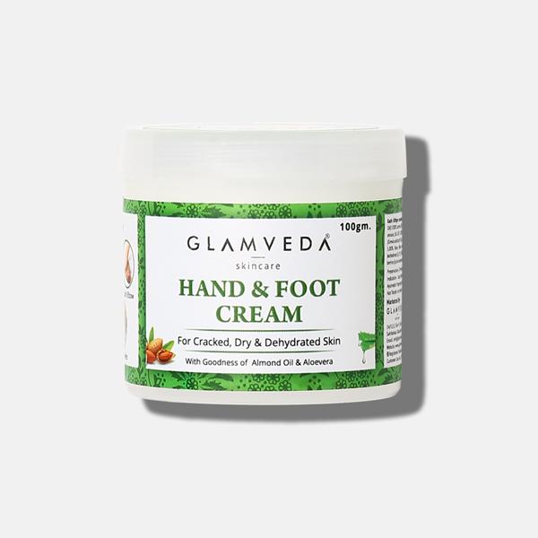 Glamveda Hand and Foot Spa Cream 100 gm - Foot Creams & Lotions