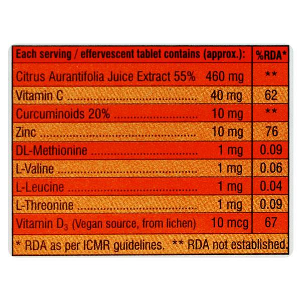 CITRAVITE FIZZ Effervescent Tablet 20's - Supplements-Vam