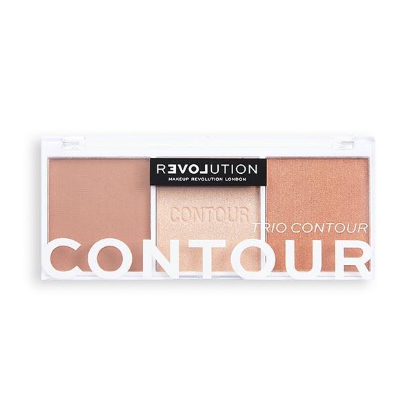 Netmeds | Makeup Revolution Colour Play Contour Trio Palette Baked Sugar 6 gm