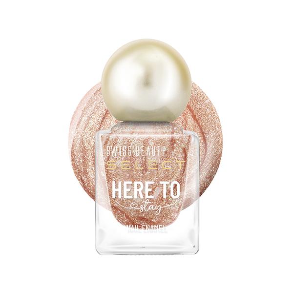 Netmeds | Swiss Beauty Select Here To Stay Nail Enamel With High Gloss Finish Chunky Gold 12 ml