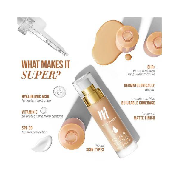 MyGlamm Super Serum Foundation-103W Creme 33 gm - Foundation