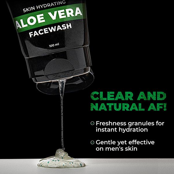 Beardo Skin Hydrating Facewash - Aloe Vera 100 ml - Face Wash & Cleansers
