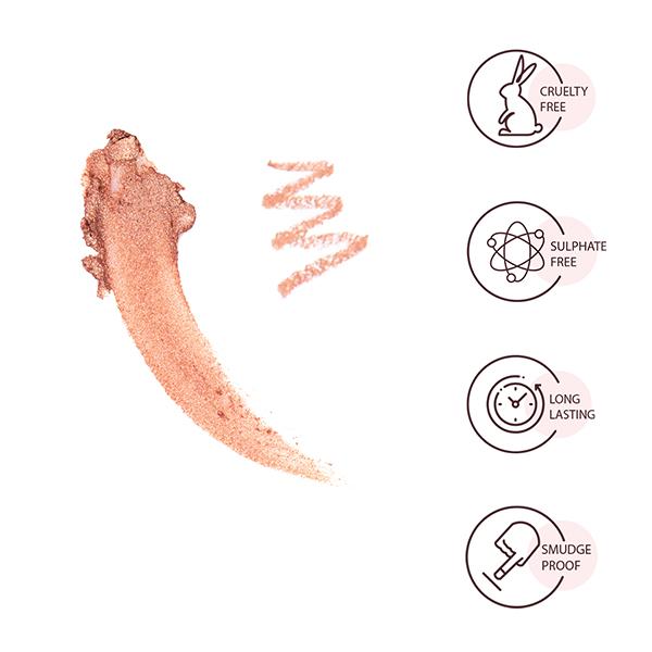 Star Struck by Sunny Leone Champagne Sparkle Lip Kit Lipstick and Lip Liner 2's - Lip Glosses