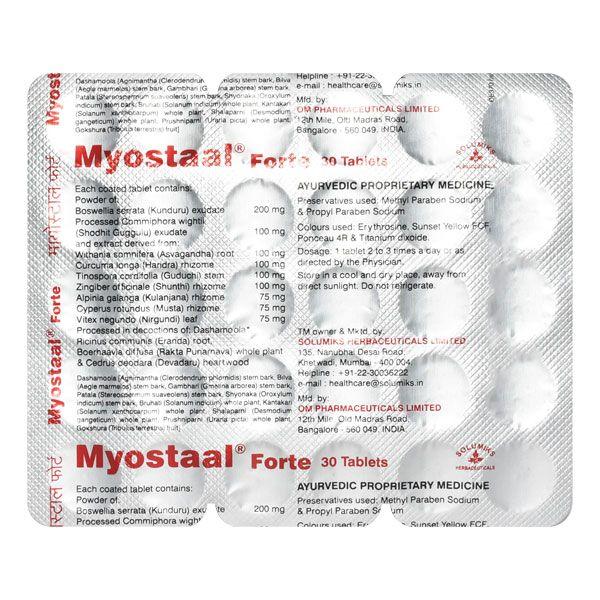 Myostaal Forte Tablet 30's